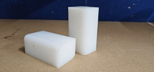 Carriage guide blocks for EAE 2 post lift